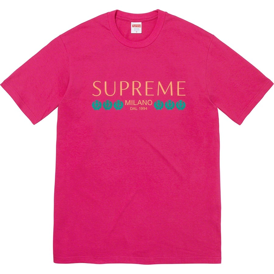 Details on Milano Tee Pink from spring summer
                                                    2021 (Price is $38)