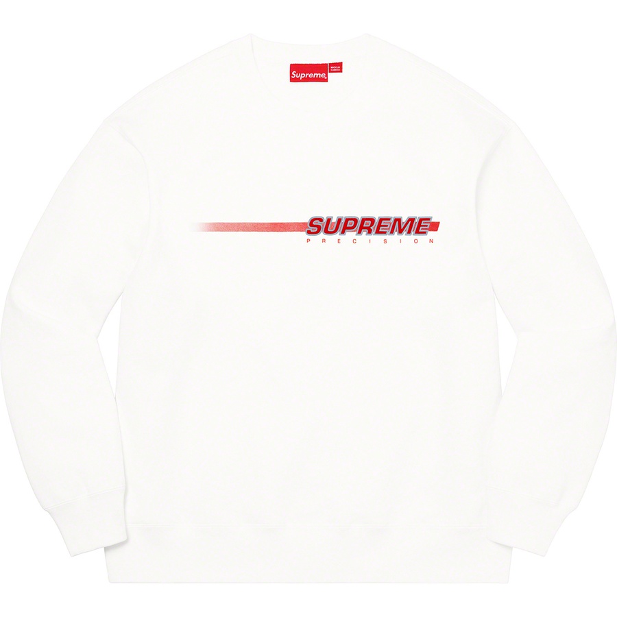 Details on Precision Crewneck White from spring summer
                                                    2021 (Price is $148)