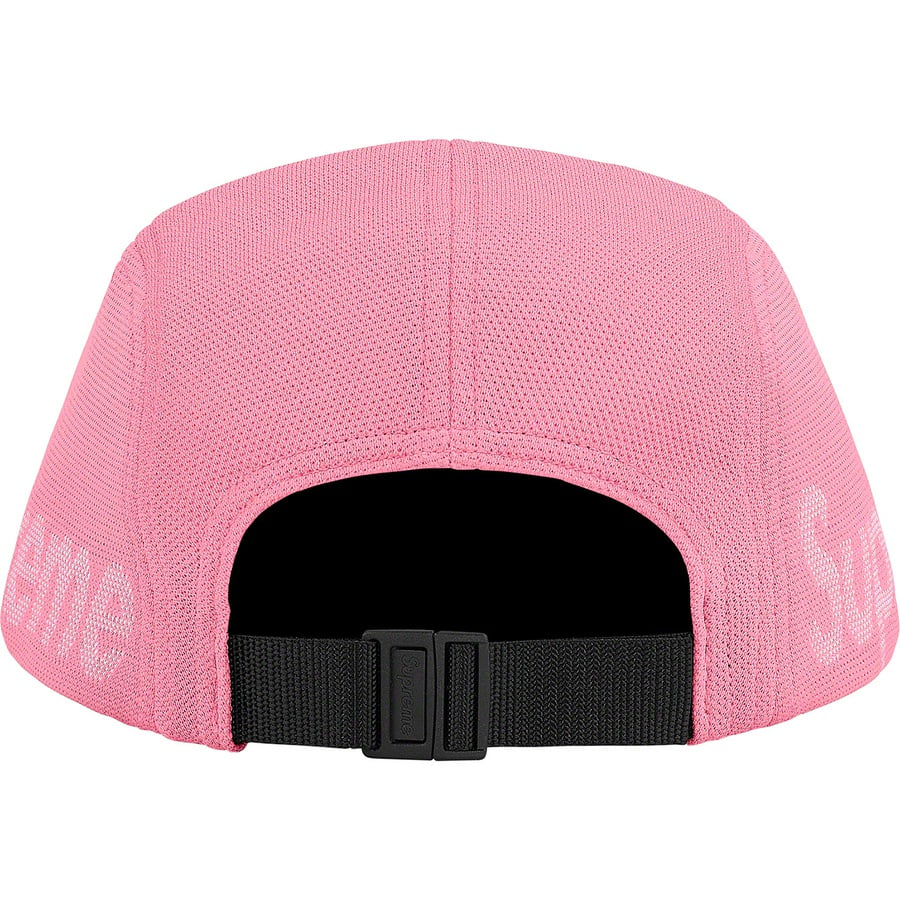 Details on Jacquard Pique Camp Cap Pink from spring summer
                                                    2021 (Price is $54)