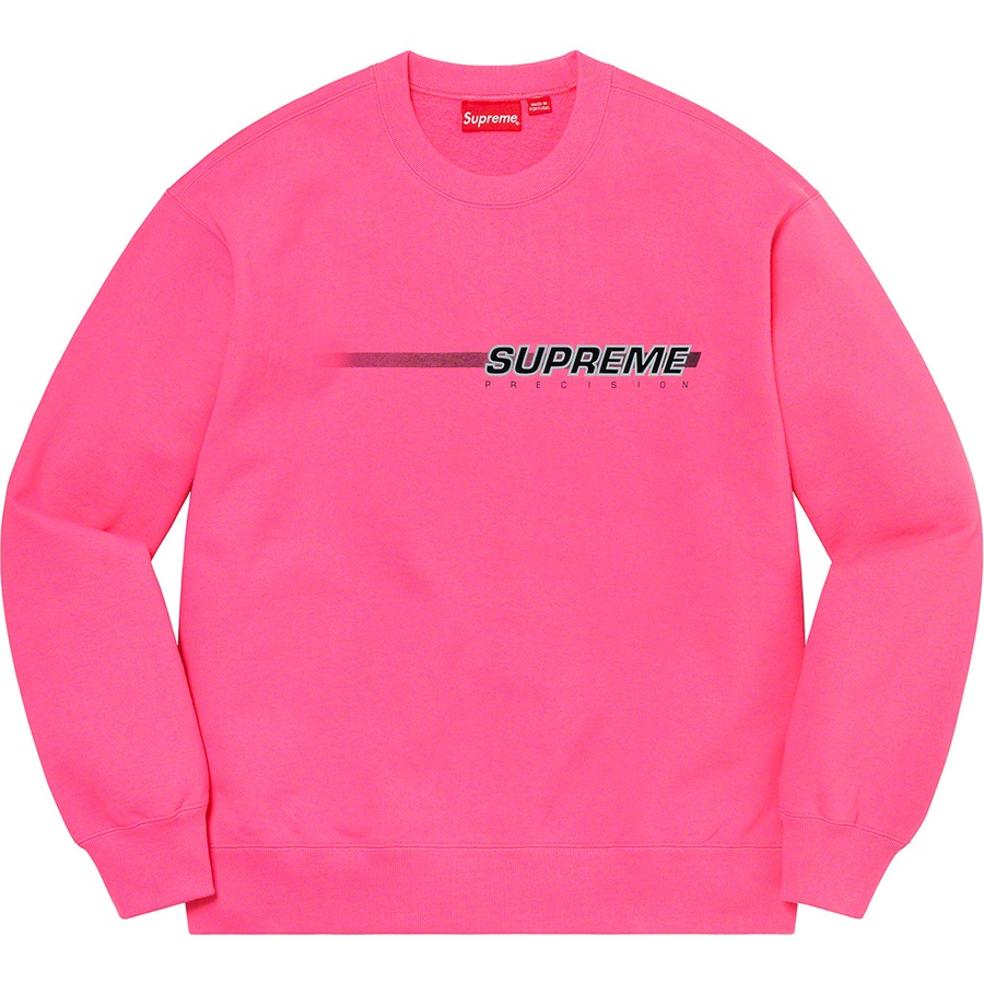 Details on Precision Crewneck Magenta from spring summer
                                                    2021 (Price is $148)