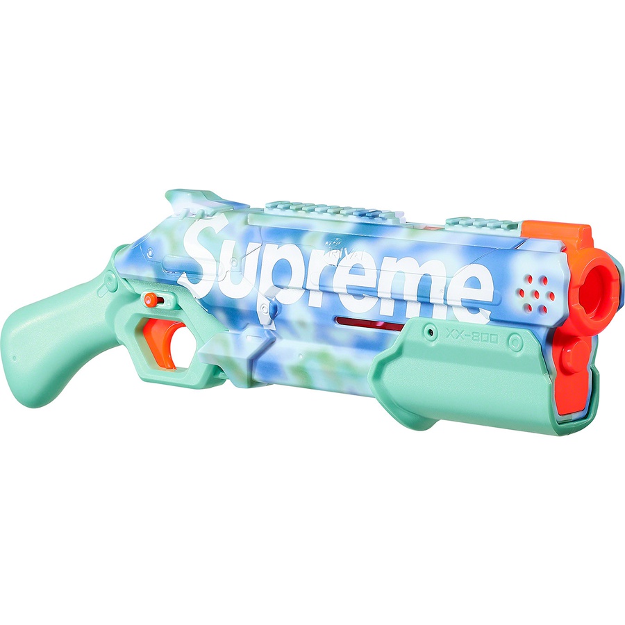 Details on Supreme Nerf Rival Takedown Blaster Blue from spring summer
                                                    2021 (Price is $48)