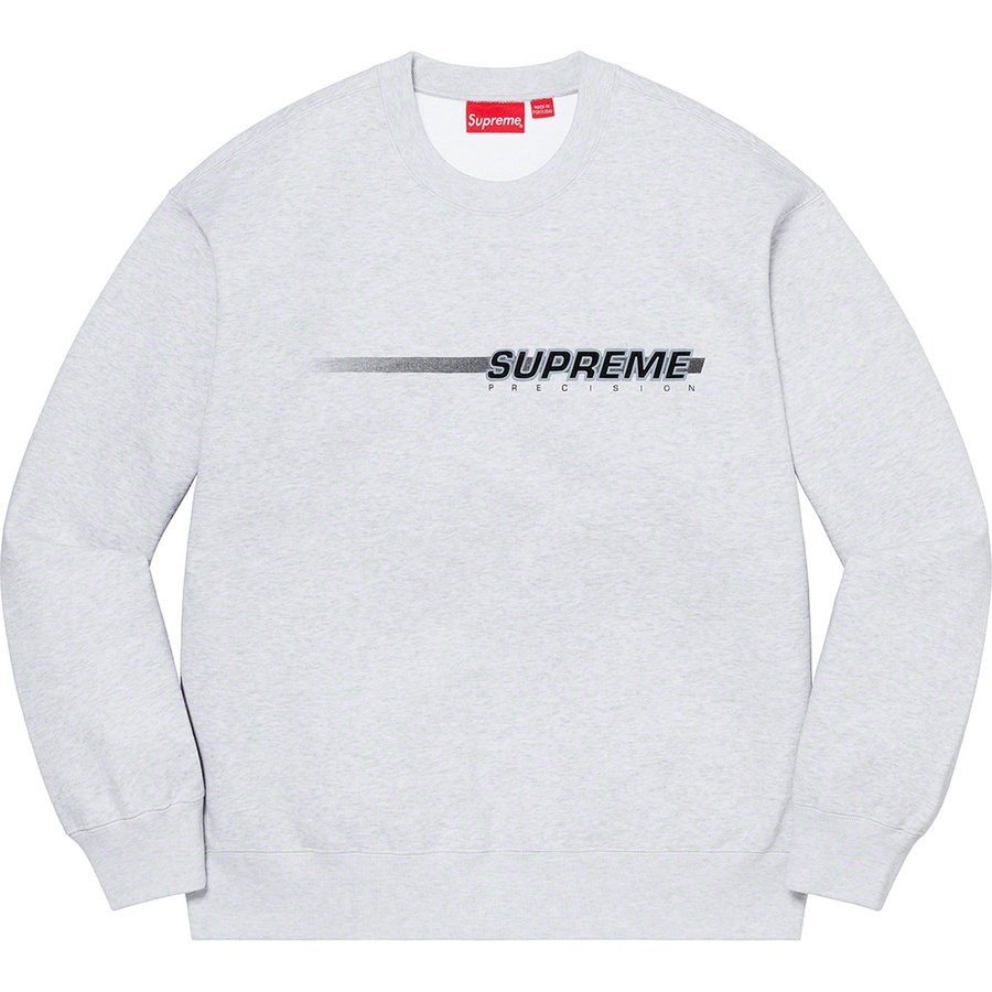 Details on Precision Crewneck Ash Grey from spring summer
                                                    2021 (Price is $148)