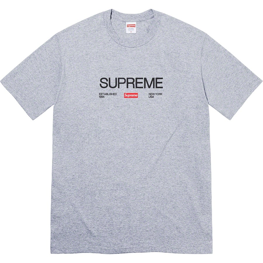 supreme 21fw  Est. 1994 Tee white XL