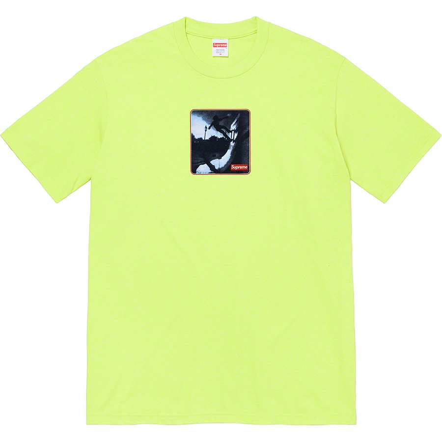 Details on Shadow Tee Neon Green from fall winter
                                                    2021 (Price is $38)