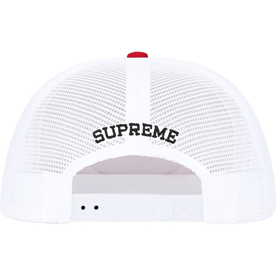 Details on Authorized Mesh Back 5-Panel Red from fall winter
                                                    2021 (Price is $42)