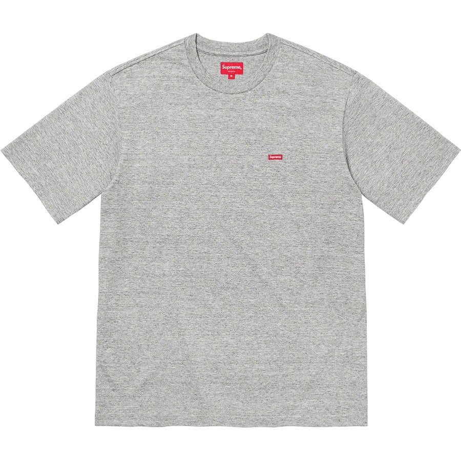 Details on Small Box Tee Heather Grey from fall winter
                                                    2021 (Price is $58)
