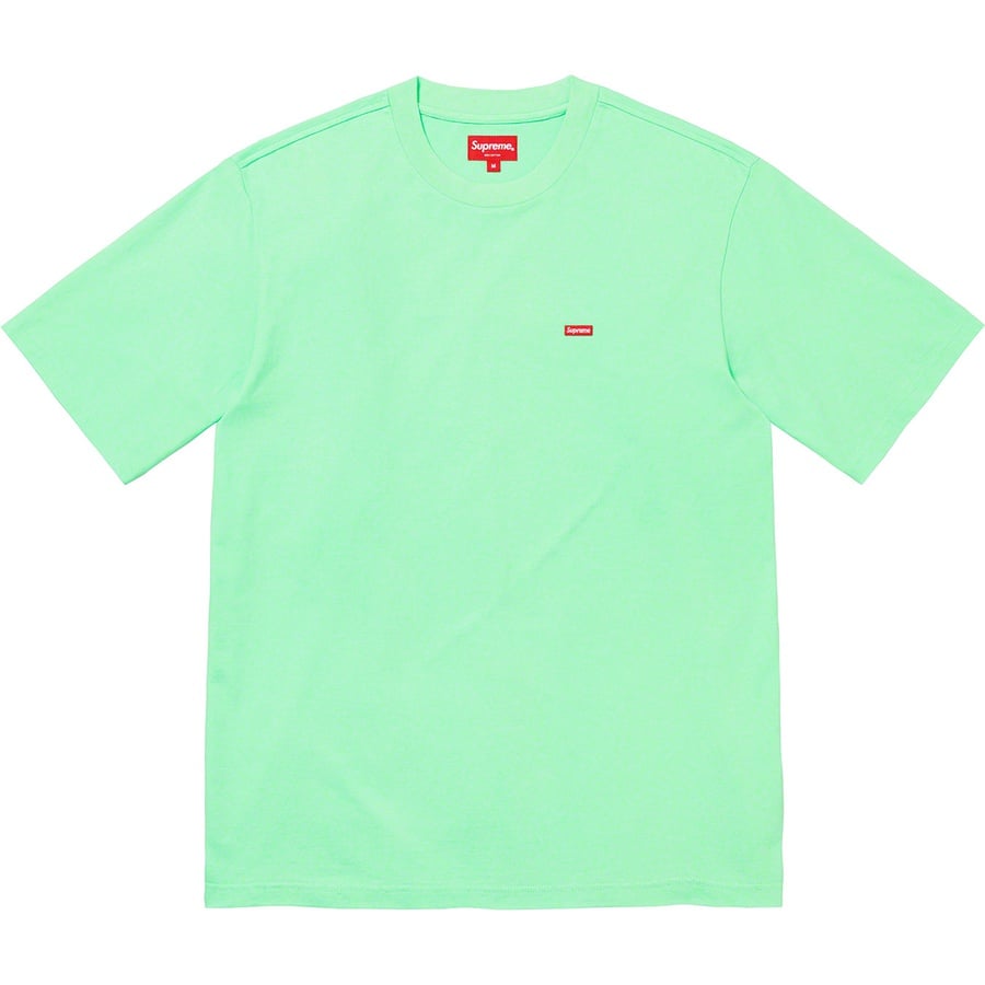 Details on Small Box Tee Lime from fall winter
                                                    2021 (Price is $58)