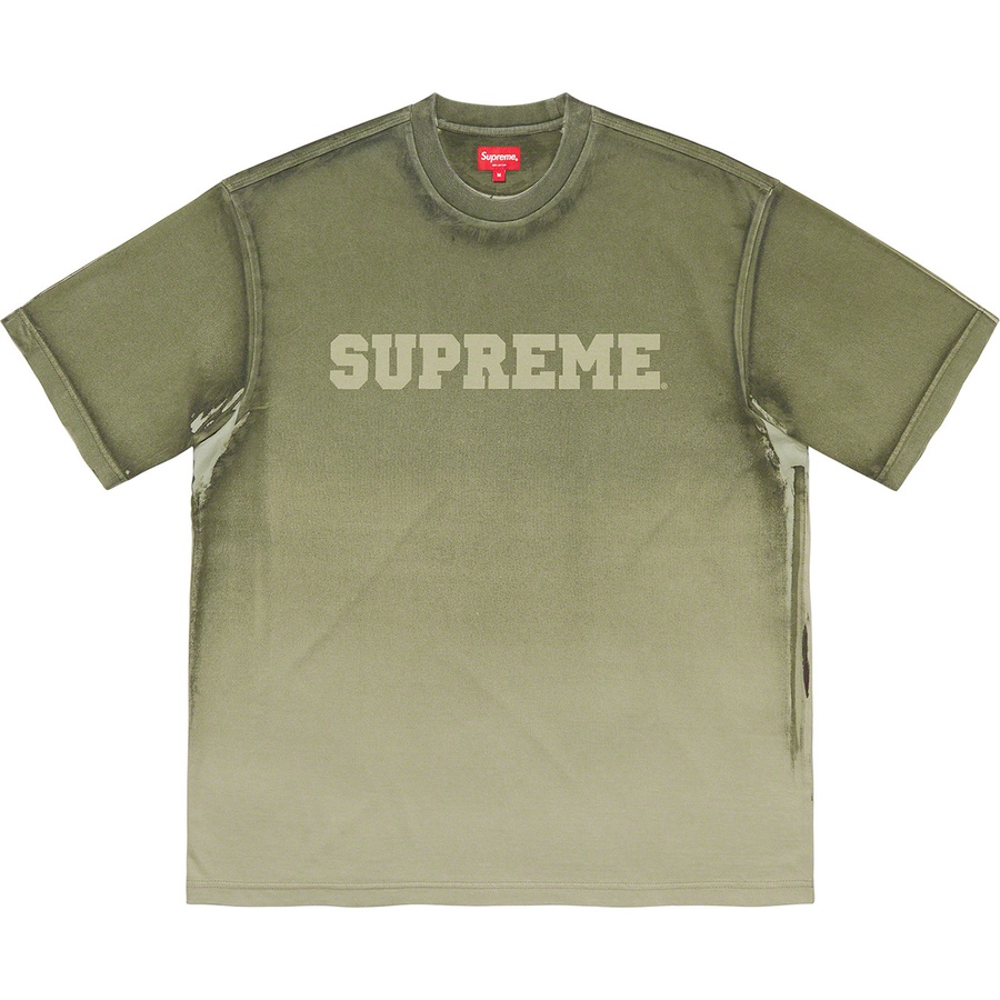 Details on Gradient S S Top Olive from fall winter
                                                    2021 (Price is $88)