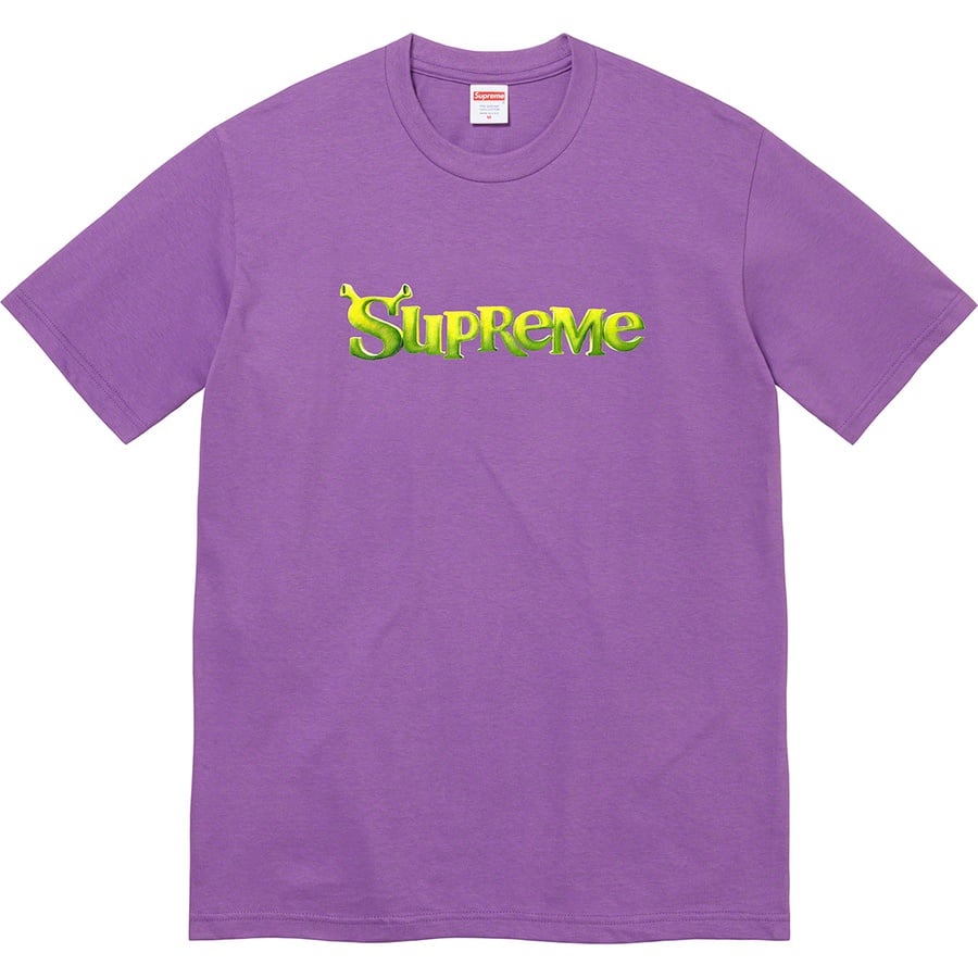 Details on Shrek Tee Purple from fall winter
                                                    2021 (Price is $48)