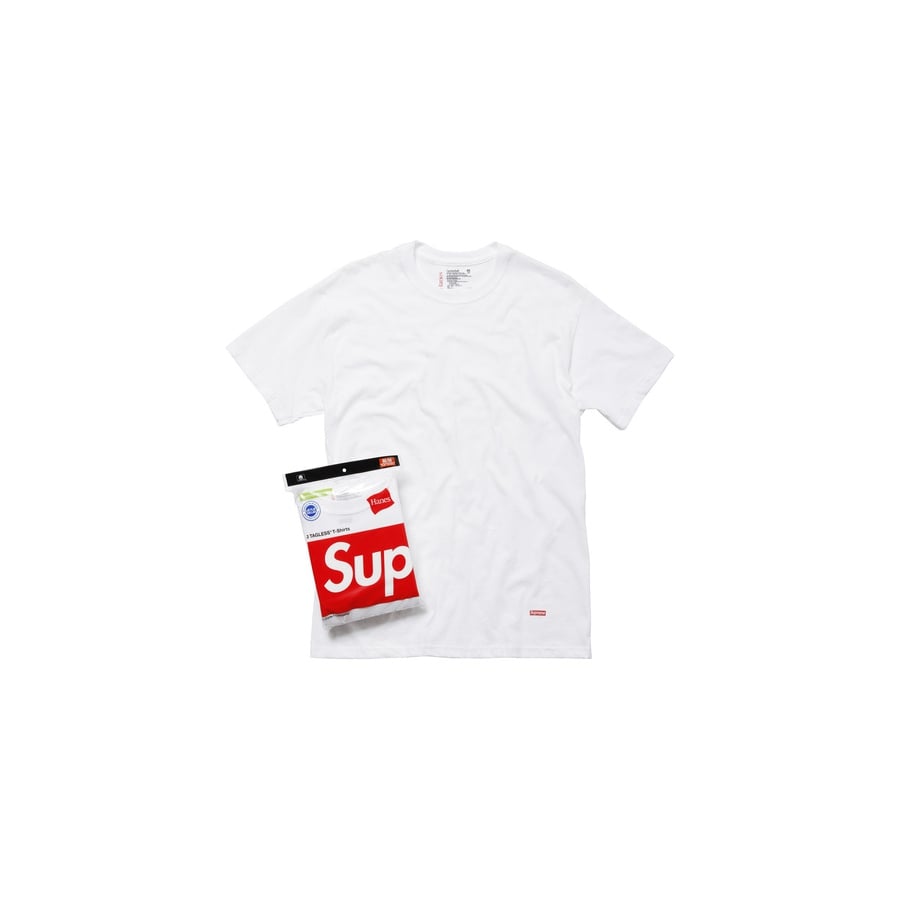 Supreme Supreme Hanes Tagless Tees (3 Pack) released during fall winter 21 season