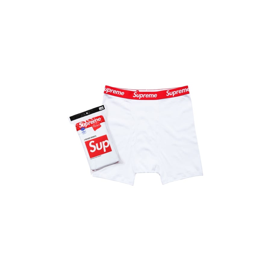 Supreme Supreme Hanes Boxer Briefs (4 Pack) released during fall winter 21 season