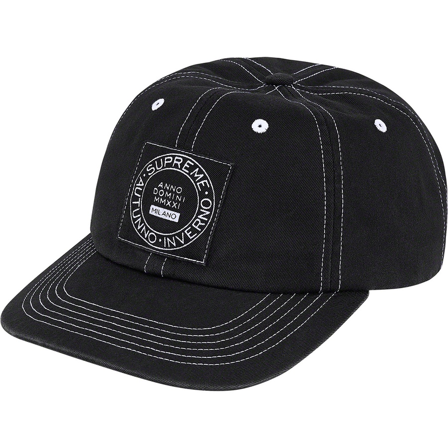 Details on Milano Patch 6-Panel Black from fall winter
                                                    2021 (Price is $48)