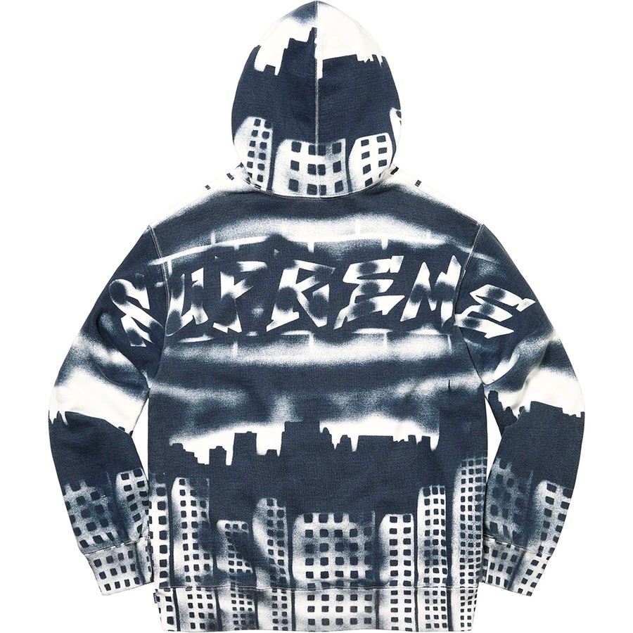 Details on Supreme New York Yankees™Airbrush Hooded Sweatshirt White from fall winter
                                                    2021 (Price is $198)