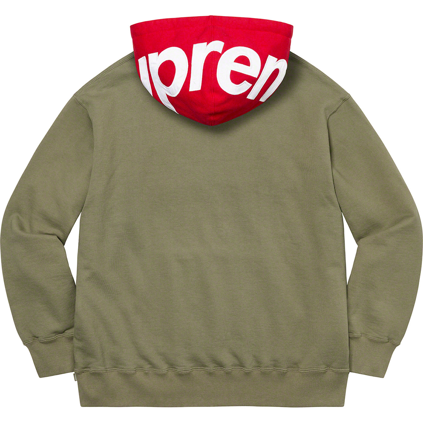 logoSupreme Contrast Hooded Sweatshirt 2021