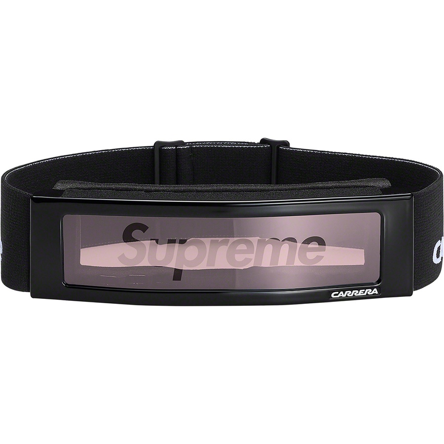 Details on Supreme Carrera Overtop Goggles Black from fall winter
                                                    2021 (Price is $298)