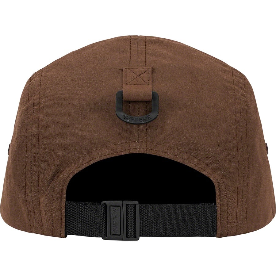 Details on Waxed Cotton Camp Cap Brown from fall winter
                                                    2021 (Price is $48)