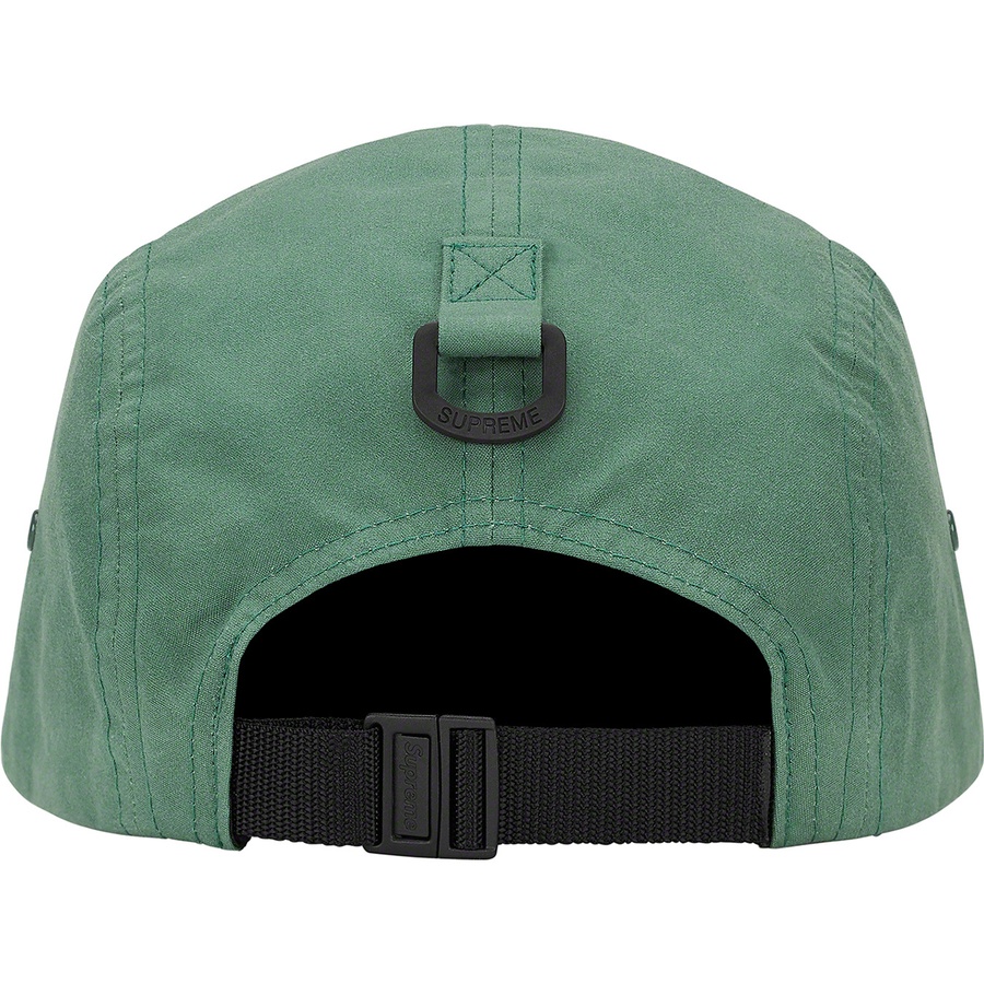 Details on Waxed Cotton Camp Cap Green from fall winter
                                                    2021 (Price is $48)