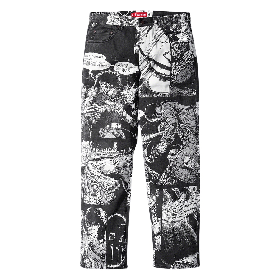 Details on Supreme The Crow Regular Jean  from fall winter
                                                    2021 (Price is $168)