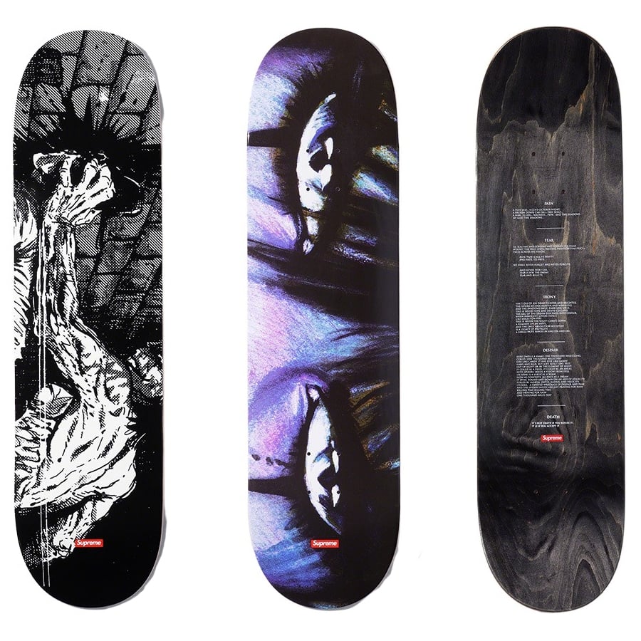 The Crow Skateboard - fall winter 2021 - Supreme