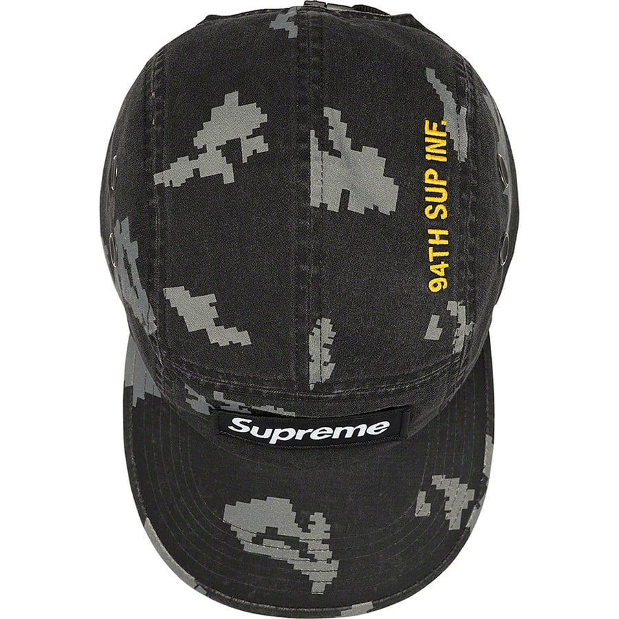 Details on Military Camp Cap Black Russian Camo from fall winter
                                                    2021 (Price is $46)