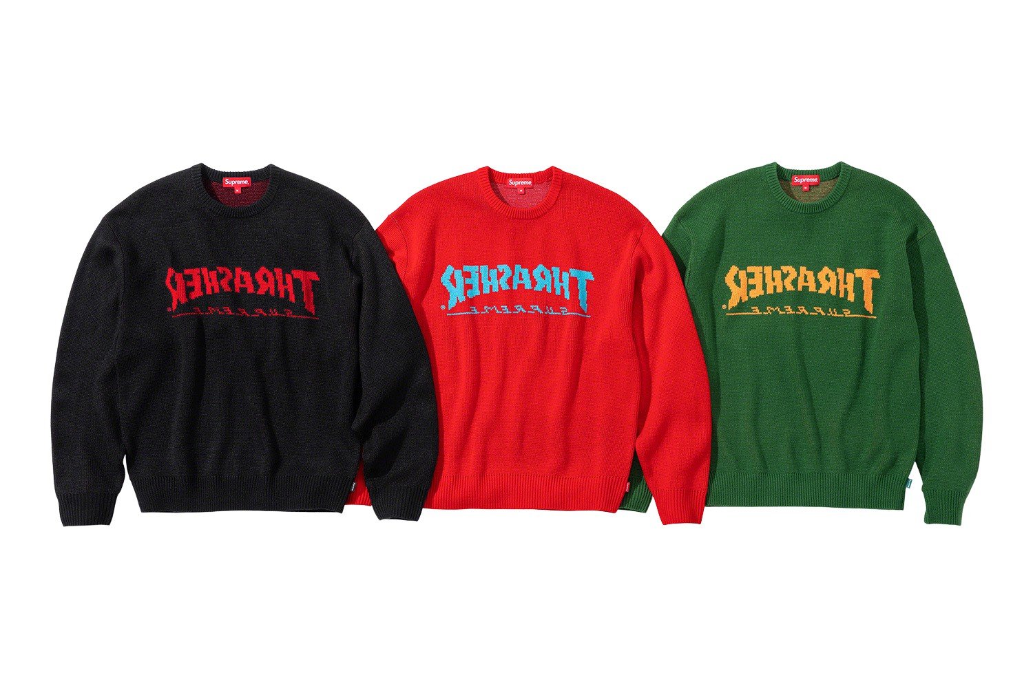 Supreme®/Thrasher® Sweater Black