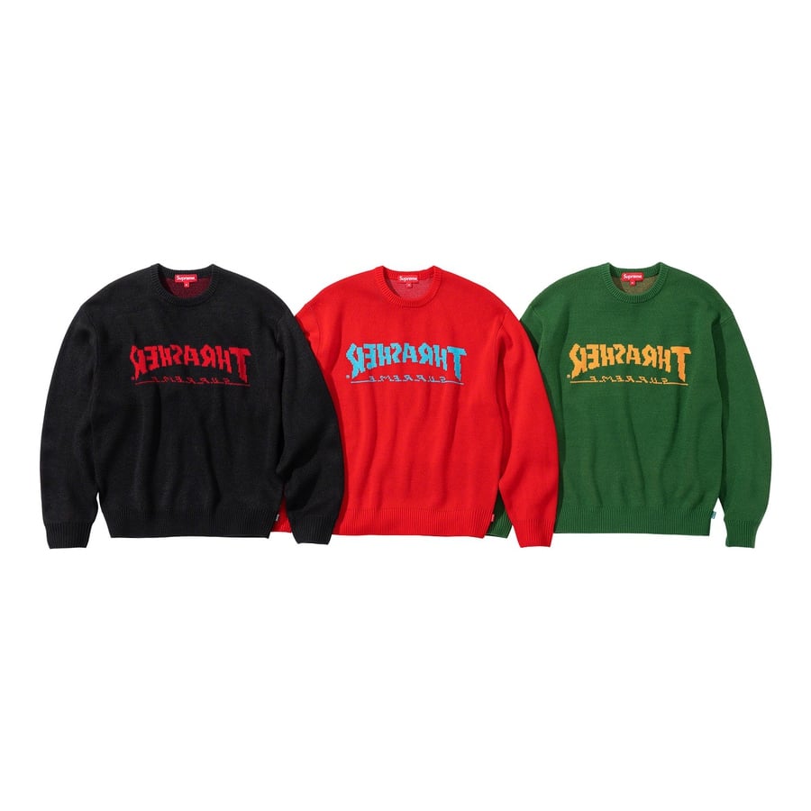 supreme thrasher sweater-