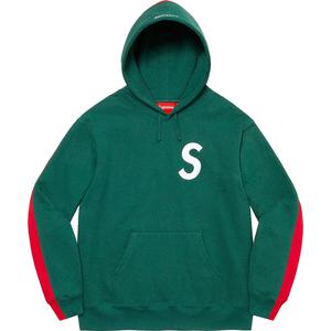 S Logo Split Hooded Sweatshirt - fall winter 2021 - Supreme