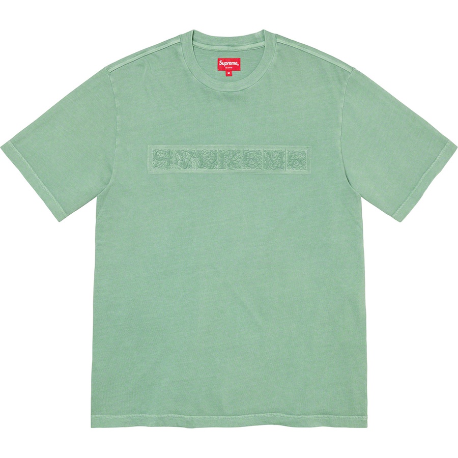 Embossed Vines S S Top - fall winter 2021 - Supreme