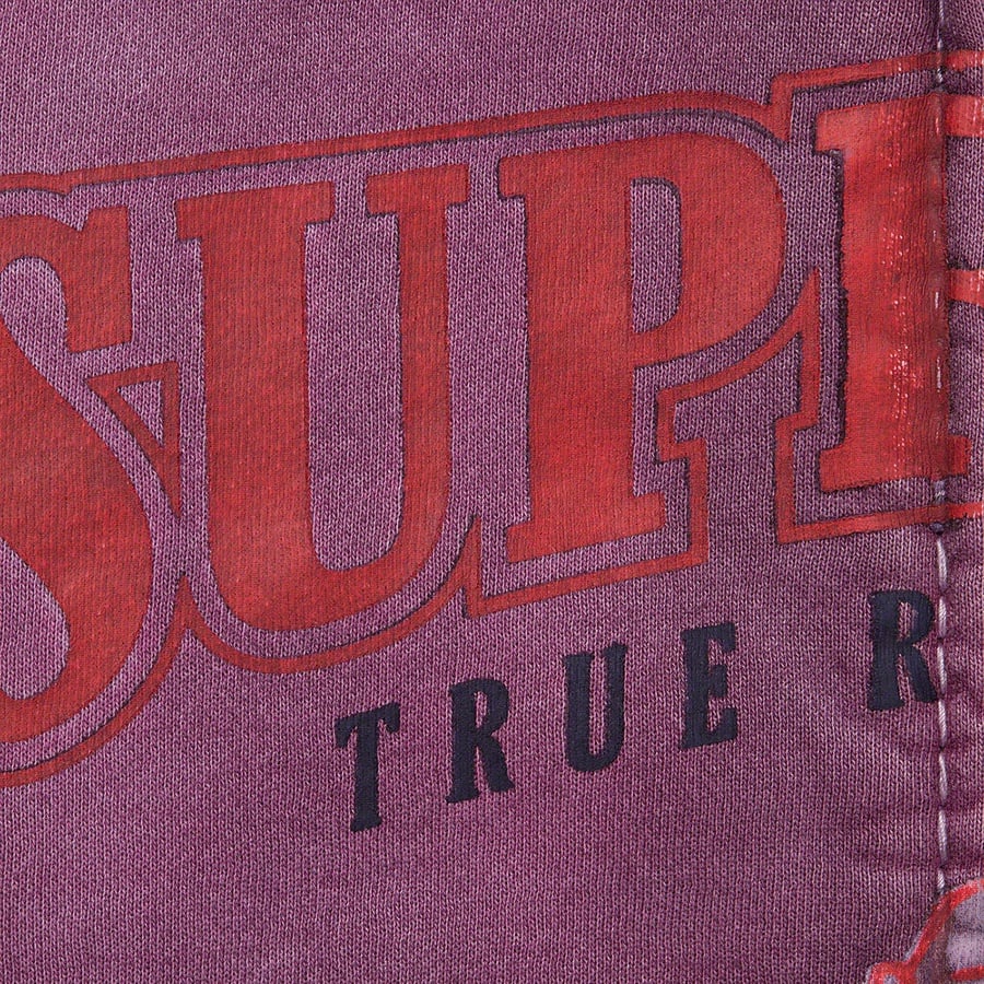 Details on Supreme True Religion Zip Up Hooded Sweatshirt Purple from fall winter
                                                    2021 (Price is $238)