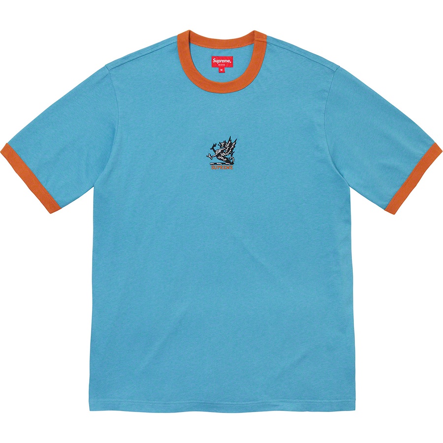 Details on Dragon Ringer Tee Slate from fall winter
                                                    2021 (Price is $68)