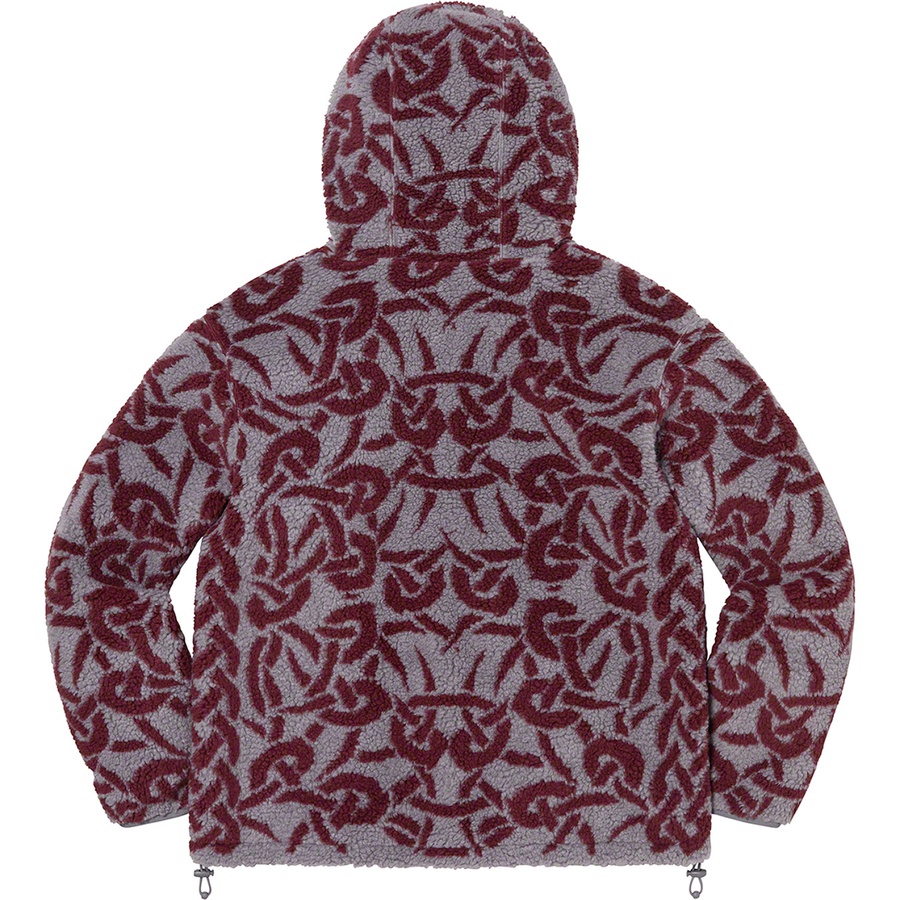 Details on Celtic Knot Reversible WINDSTOPPER Fleece Hooded Jacket Grey from fall winter
                                                    2021 (Price is $238)