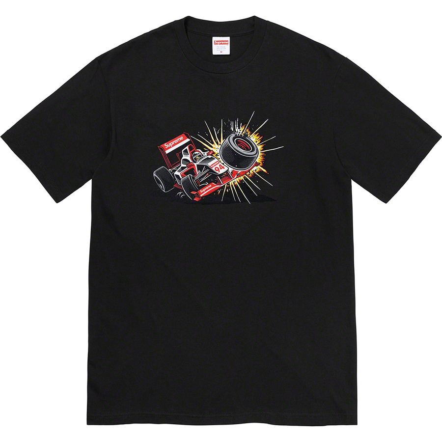 Details on Crash Tee Black from fall winter
                                                    2021 (Price is $38)