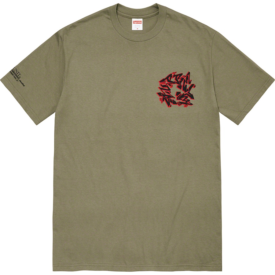 Details on Support Unit Tee Light Olive from fall winter
                                                    2021 (Price is $44)