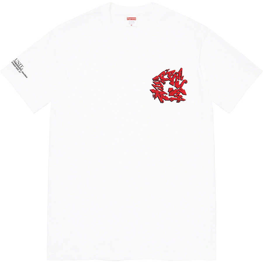 Details on Support Unit Tee White from fall winter
                                                    2021 (Price is $44)