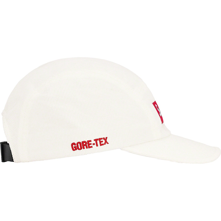 Details on GORE-TEX Corduroy Camp Cap White from fall winter
                                                    2021 (Price is $54)