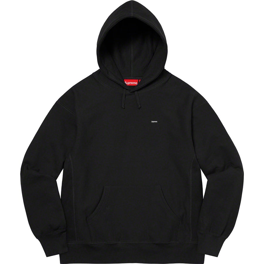 Details on Small Box Hooded Sweatshirt Black from fall winter
                                                    2021 (Price is $148)