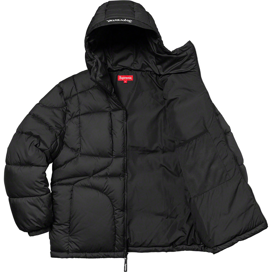 Details on Warp Hooded Puffy Jacket Black from fall winter
                                                    2021 (Price is $298)