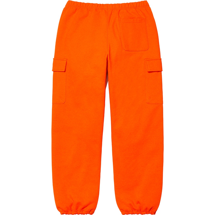 Details on Small Box Cargo Sweatpant Orange from fall winter
                                                    2021 (Price is $158)
