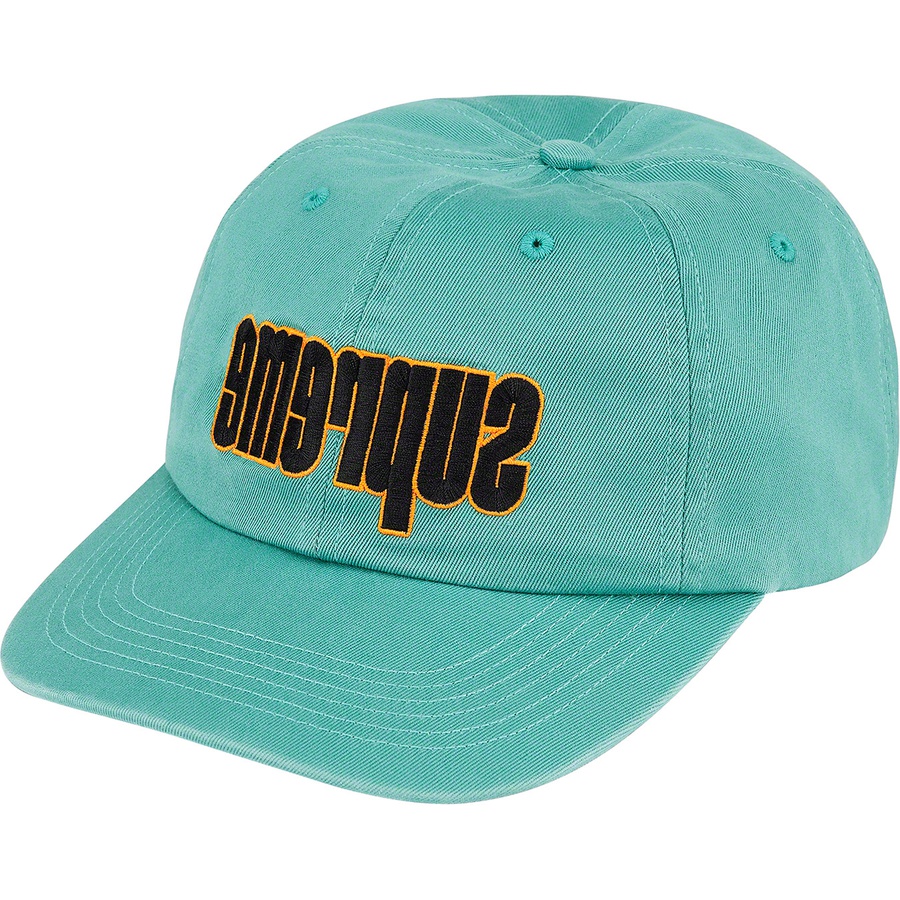Details on Reverse Logo 6-Panel Light Green from fall winter
                                                    2021 (Price is $48)