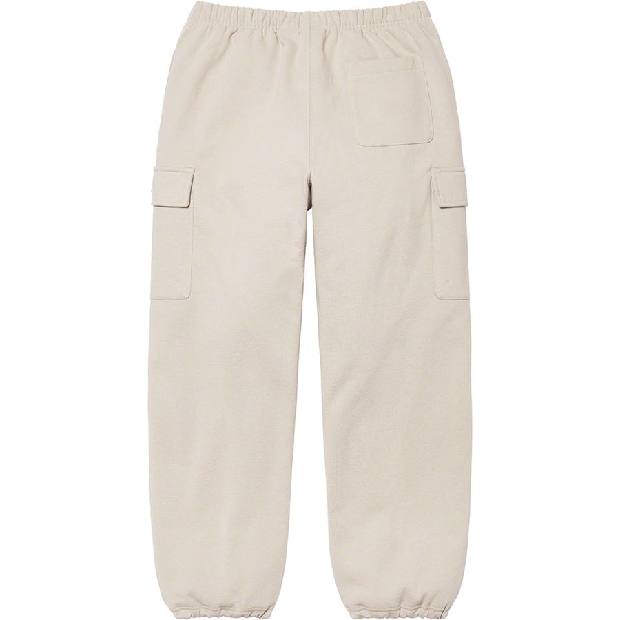 Details on Small Box Cargo Sweatpant Taupe from fall winter
                                                    2021 (Price is $158)