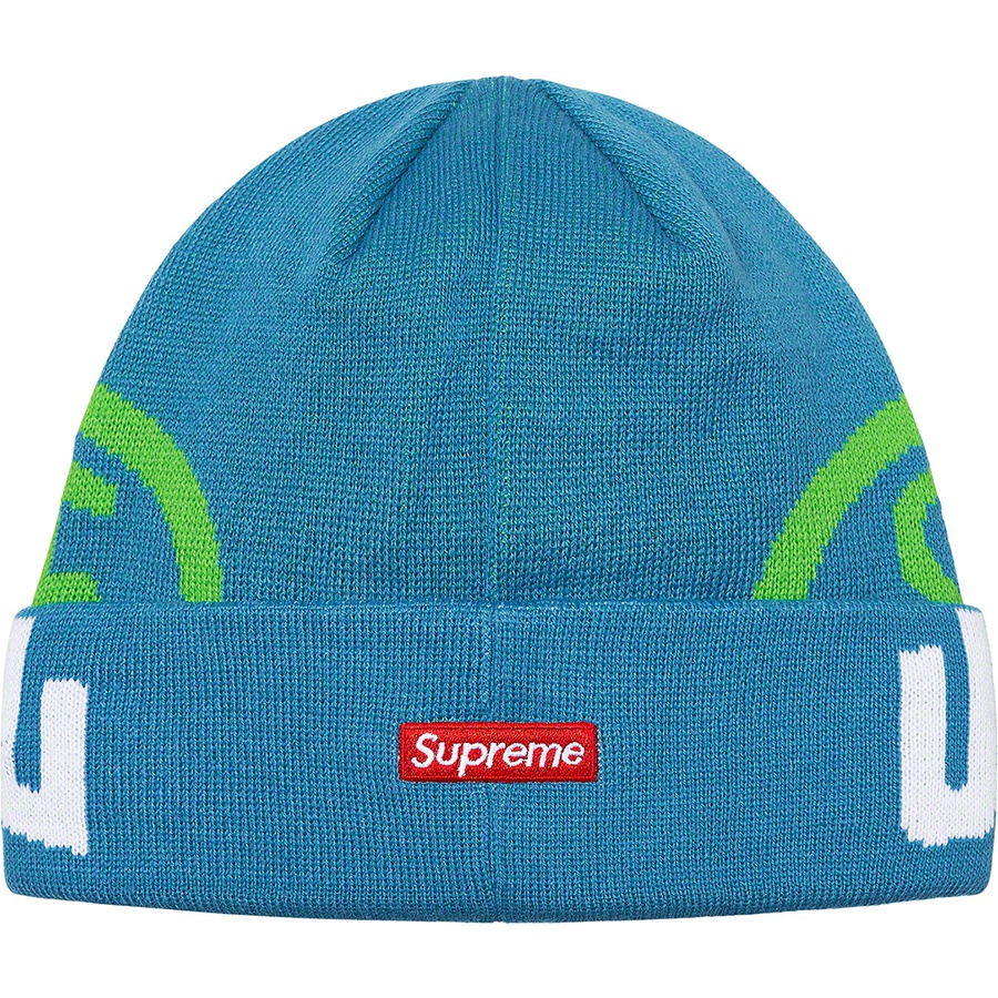Details on New Era 2-Tone Logo Beanie Teal from fall winter
                                                    2021 (Price is $38)