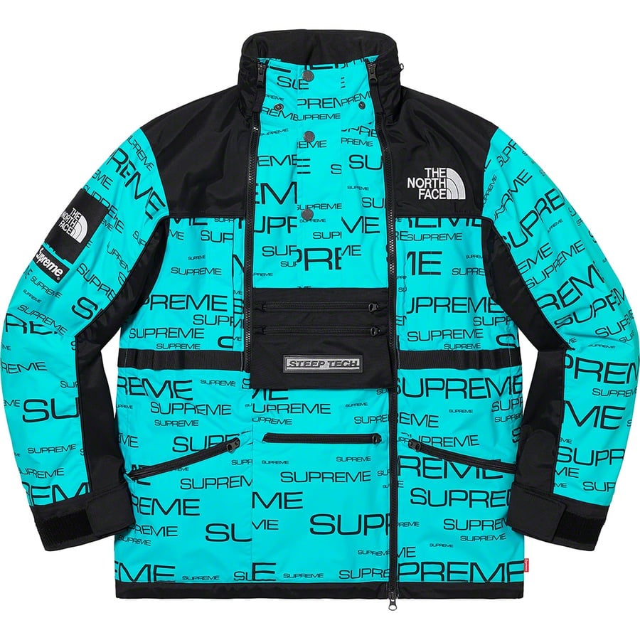 Details on Supreme The North Face Steep Tech Apogee Jacket Teal from fall winter
                                                    2021 (Price is $398)