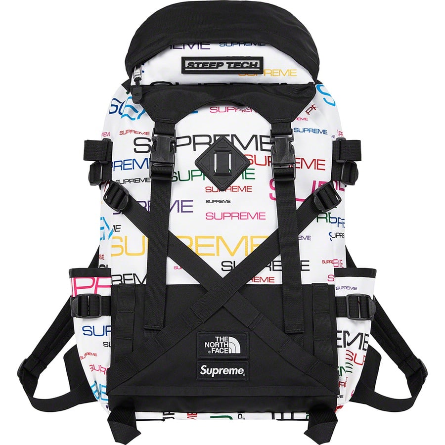 Details on Supreme The North Face Steep Tech Backpack White from fall winter
                                                    2021 (Price is $168)