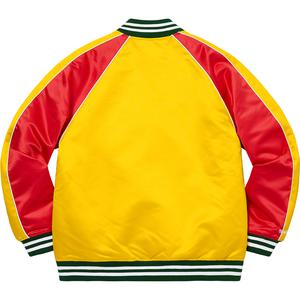 Mitchell & Ness Sequin Logo Varsity Jacket - fall winter 2021