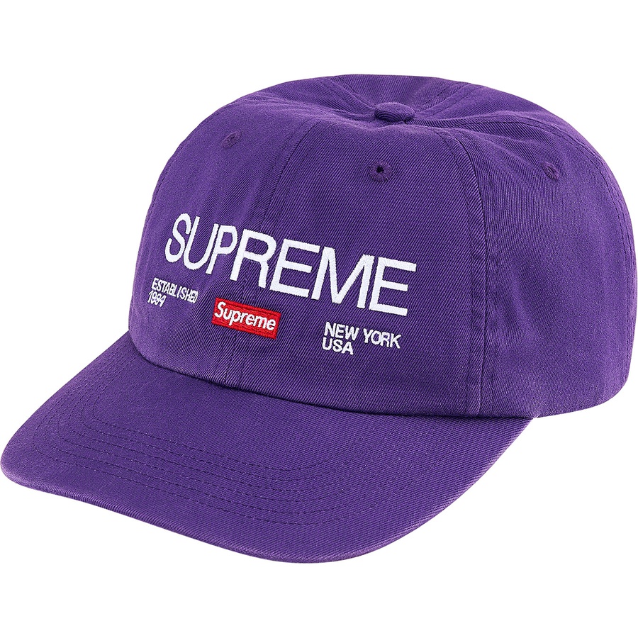 Details on Est. 1994 6-Panel Purple from fall winter
                                                    2021 (Price is $48)