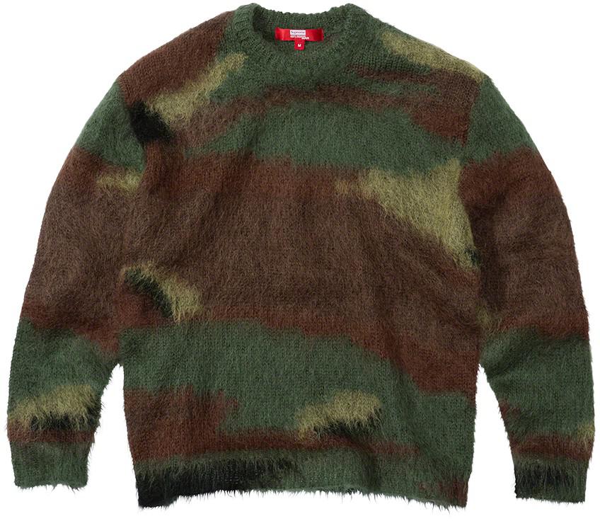 JUNYA WATANABE COMME des GARÇONS MAN Brushed Camo Sweater - fall winter ...
