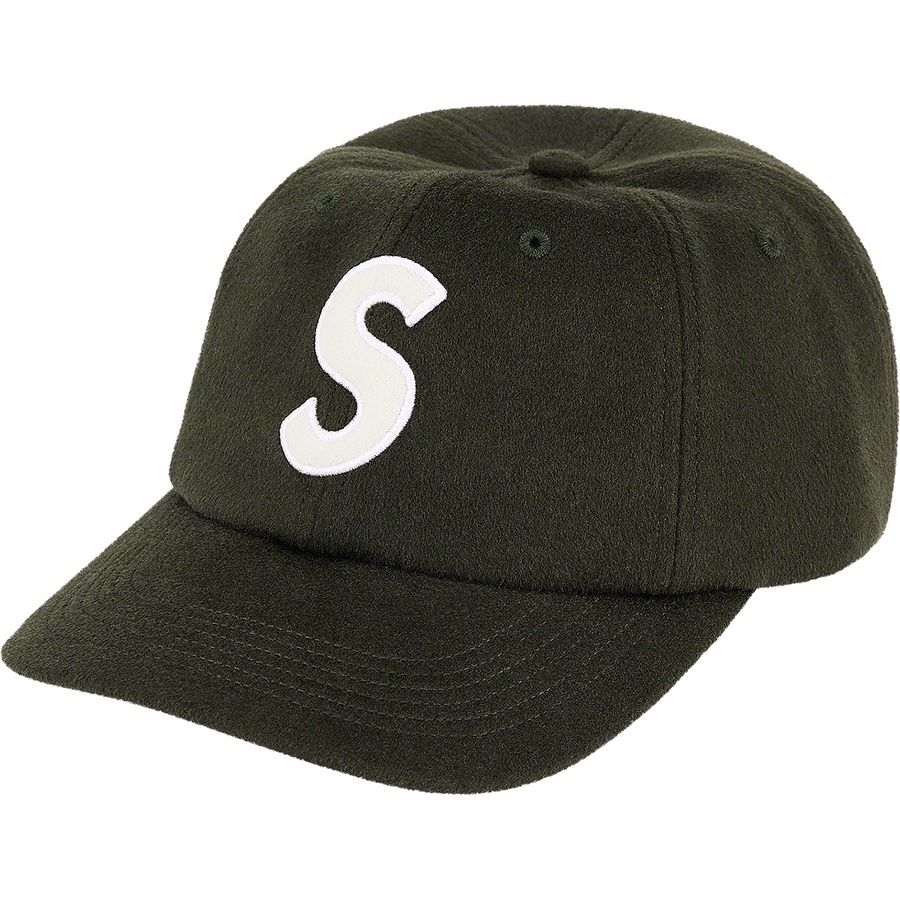 Details on Wool S Logo 6-Panel Olive from fall winter
                                                    2021 (Price is $58)