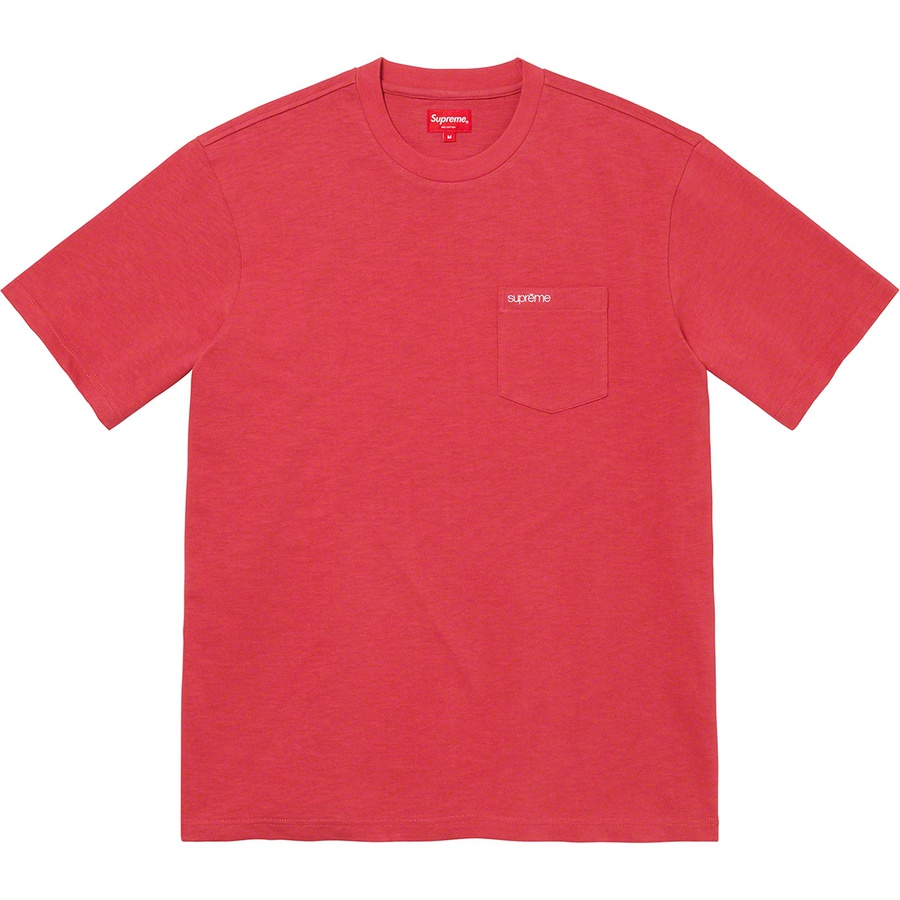 Details on S S Pocket Tee Red from fall winter
                                                    2021 (Price is $60)