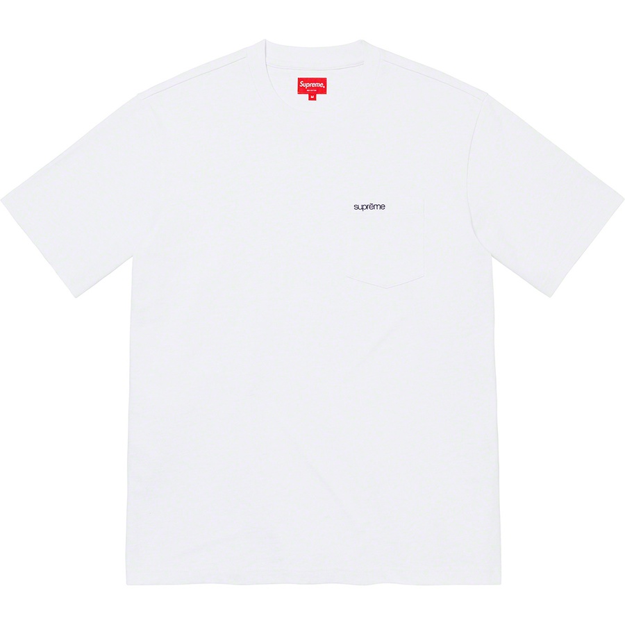 Details on S S Pocket Tee White from fall winter
                                                    2021 (Price is $60)