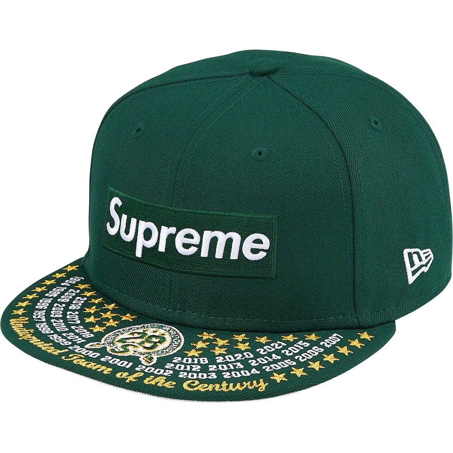 Details on Undisputed Box Logo New Era Dark Green from fall winter
                                                    2021 (Price is $54)